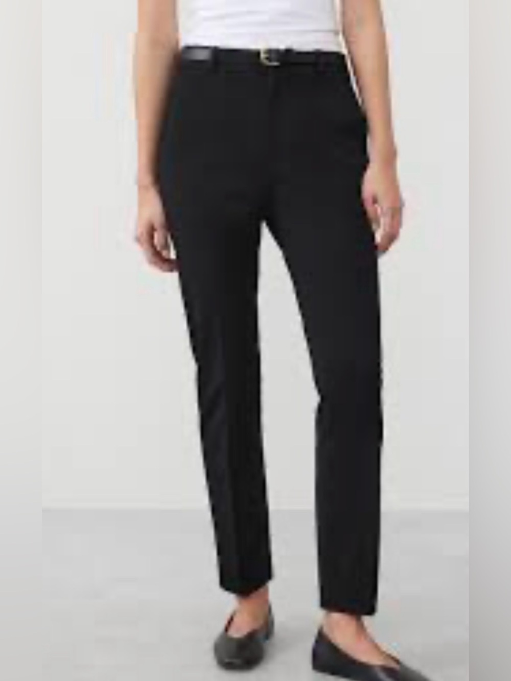 Banana Republic Sloan Fit Black Pants Like New Size 10